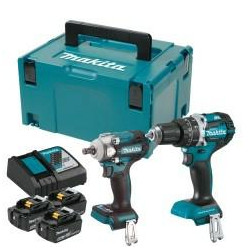 MAKITA.COMBO.SET.SET.18V (DHP484+DTW300) 3x5.0Ah DLX2359TJ1