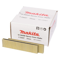F-33607 MAKITA 18GA segtukai 5,7x25 mm /5056vnt. GALVANIZUOTOS
