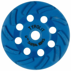 494365 TYROLIT DGU** šlifavimo diskas TURBO 125 mm
