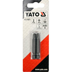 YT-77877 YATO END 1/4 "x50mm PH3 /2vnt.