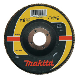 P-65573 MAKITA ZIRKON 180x22,23 mm P 40 METALAS, NERAUDONASIS PELENAS