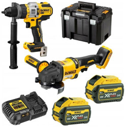 DCK2016T2T-QW DEWALT.COMBO SET 18V DCK2016T2T (DCD999 + DCG418) 2x6.0Ah