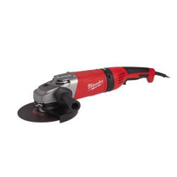 4933402490 MILWAUKEE KAMPINIS ŠLIFUOKLIS AGV 26-230 GE DMS (2600 W, 230 MM)