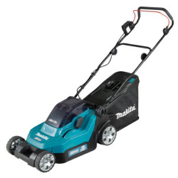 DLM382PT2 MAKITA vejapjovė 2x18V 38cm 2x5.0Ah DLM382PT2