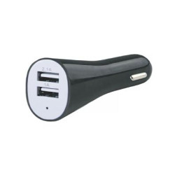 AW06-13B AUTO WELLE AUTOMOBILINIS ĮKROVIKLIS USB... 12/24 V IŠĖJIMAS 5V/1000mA + 5V/2100mA