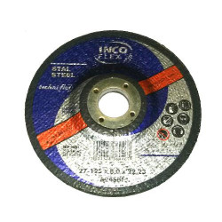 M27-125-8.0-22A24S ŠLIFAVIMO DISKAS METAL.INCOFLEX 125*8,0 .