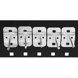 YT-08937 YT.HACKS FOR PERFORATED PANEL 5vnt.