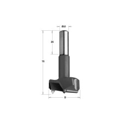 369.350.11 CMT CANNON grąžtas 35x70