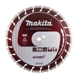 B-13465 MAKITA DIAMOND TARGET 350x25,4 mm SEGMENTAS (SUCHAS/MOKRO) BETONAS, AKMENS