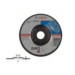 2608603182 BOSCH METAL šlifavimo diskas 125 mm x 6,0 mm x 22,2 mm STANDARD METALUI