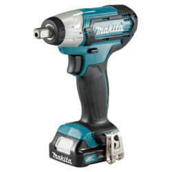 TW141DSAE MAKITA 12V 1/2" smūginis veržliaraktis 140Nm 2x2.0Ah TW141DSAE