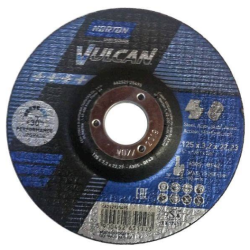 66252925495 NORTON VULCAN Ratai 125 x 3,2 x 22,2 mm% A30S METALUI