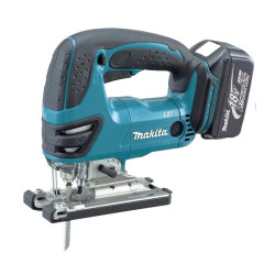 DJV180RTJ MAKITA 18V 2 x 5,0Ah LI-ION Pjovimo mašina MAKPAC DJV180RTJ