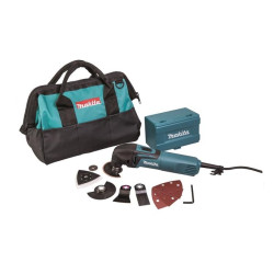 TM3000CX6 "MAKITA" DAUGIAFUNKCINIS ĮRANKIS 320W + PRIEDAI TM3000CX6