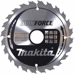 B-32219 MAKITA diskinio pjūklo diskas 165x30x24z MAKFORCE WOOD