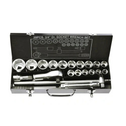 YT-1335 YT.KIT 21 dalių veržliarakčių rinkinys 3/4" 1335