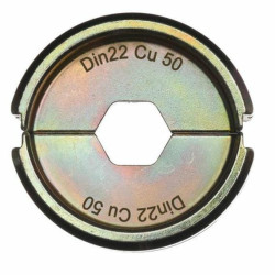 4932451747 MILWAUKEE „FORCE LOGIC™“ U-FORMOS PRISPAUDIMO MATRICA (50 MM² CU)