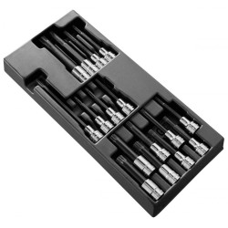 MOD.SHPB FACOM MODUŁ DO WÓZKA 1/2"  16szt TORX, HEX, XZN