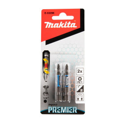 E-03296 MAKITA DRIVER END PZ1-50mm /2vnt. IMPACT PREMIER
