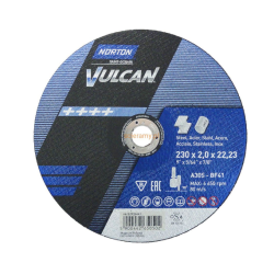 66252925441 NORTON VULCAN 230 x 2,0 x 22,2 mm A30S METAL TARIFF