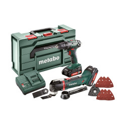 685081000 METABO.COMBO 18V 2.6.1 RINKINYS (BS 18+MT 18 LTX) 2x2.0Ah +METABOX