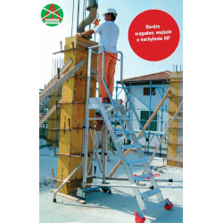 FAR250/MFTS FARAONE PLATFORMOS ŽURNALAS. KAMPAS60 SU SIC. STOP. H PLATF. 197 CM 8 ST.