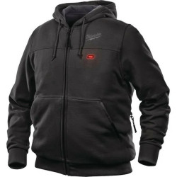 4932480065 MILWAUKEE SWEATSHIRTHEAT M12HHHBL4-0(XXL) BLACK