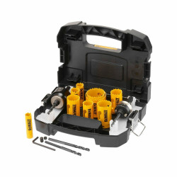 DT90356-QZ DEWALT ATIDARYMO RINKINYS 11 vnt. BIMETALINIS, SKIRTAS ELEKTRIKAMS