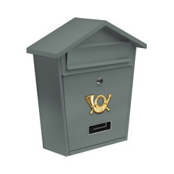 78581 VOREL LETTER BOX380x320x105mmGRAFITAS