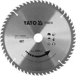 YT-60733 YT.SAW BLADE WID. 255*60*30 60733