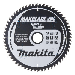B-32502 MAKITA diskinio pjūklo diskas 216x30x60z MAKBLADE PLUS WOOD