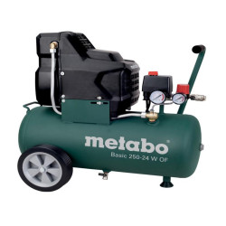 601532000 METABO.COMPRESSOR BASIC 250-24 W OF 230V 24L 8BAR 120L/MIN BE ALYVOS