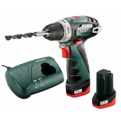 600984000 METABO.BS BASIC 12v 2x2.0Ah tvarkyklė
