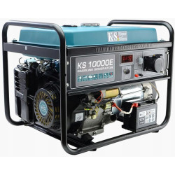 KS 10000E BENZININIS GENERATORIUS KS 10000E 230V, ELEKTRINIS PALEIDIMAS