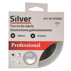 10282 TARCZA DIAMENTOWA DO CIĘCIA 125x1,1x15mm /SILVER