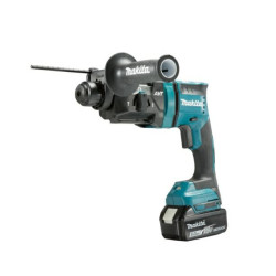 DHR182RTJ MAKITA 18V 1.7J 2x5.0Ah DHR182RTJ smūginis gręžtuvas su kalimo galimybe