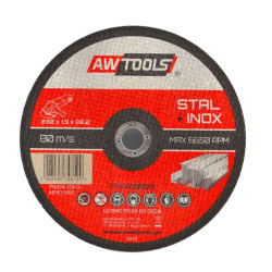 AW49006 AWTOOLS METAL TARGET 230*1.9mm / 22.2