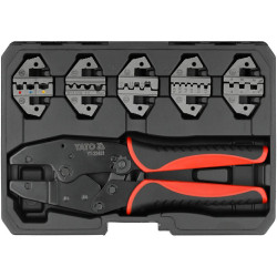 YT-22451 YT.CONNECTOR UŽSPAUDIMO RINKINYS 5 DILDĖS