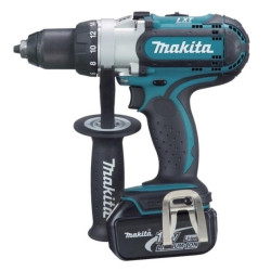 DDF451RTJ MAKITA 18V 80/40Nm gręžtuvas/suktuvas 2 x 5.0Ah LI-ION 3-SPEED MAKPAC CASE DDF451RTJ