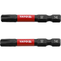 YT-78057 YT.IMPACT BIT. 1/4 "x50mm T40 /2vnt.