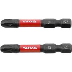 YT-78045 YT.IMPACT BIT. 1/4 "x50mm PZ3 /2vnt.
