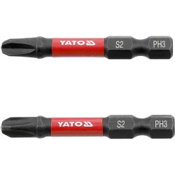 YT-78042 YT.IMPACT BIT. 1/4 "x50mm PH3 /2vnt.