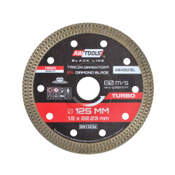 AW45521BL AW DIAMOND TAR 125x1,5x22,2 / TURBO THIN
