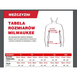 4933492944 MILWAUKEE ŠILDOMA STRIUKĖ M12 HJ BL5-201 (XXL) – JUODA, SU 2.0 AH AKUMULIATORIUMI