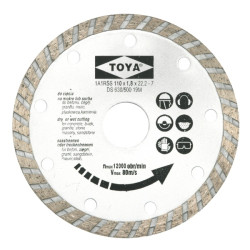 08751 VOREL DISKAS DIAM.115 TUR....