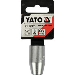 YT-12951 YATO BIT ADAPTENTAS 1/2" 8 mm