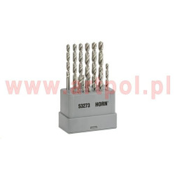 53273 BALTAS METALO GRĄŽTAS KPL. 13vnt.  /53273 /2-8mm/