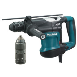 HR3210FCT "MAKITA SDS-PLUS" SMŪGINIS GRĘŽTUVAS SU KALIMO GALIMYBE 850W 4,9J AVT + PAPILDOMA RANKENA HR3210FCT