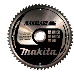 B-09014 Diskinis pjūklas 255x30mm 60-TEET MAKBLADE