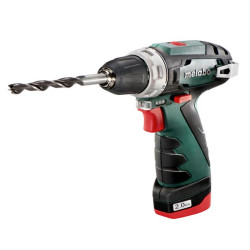 600080500 METABO.BS BASIC 12v 34/17Nm 2x2.0Ah vairuotojas